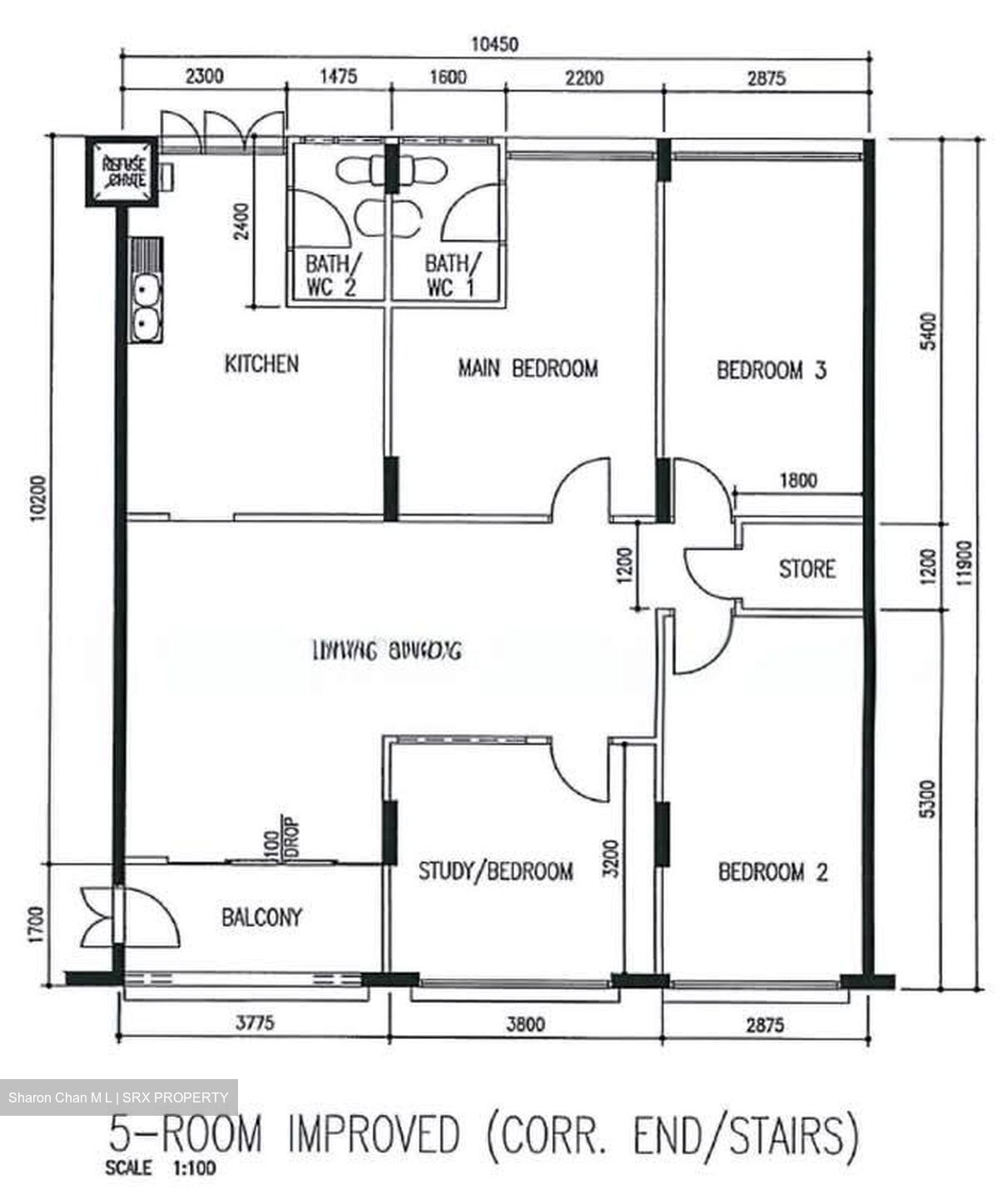 Blk 504 Hougang Avenue 8 (Hougang), HDB 5 Rooms #577782151